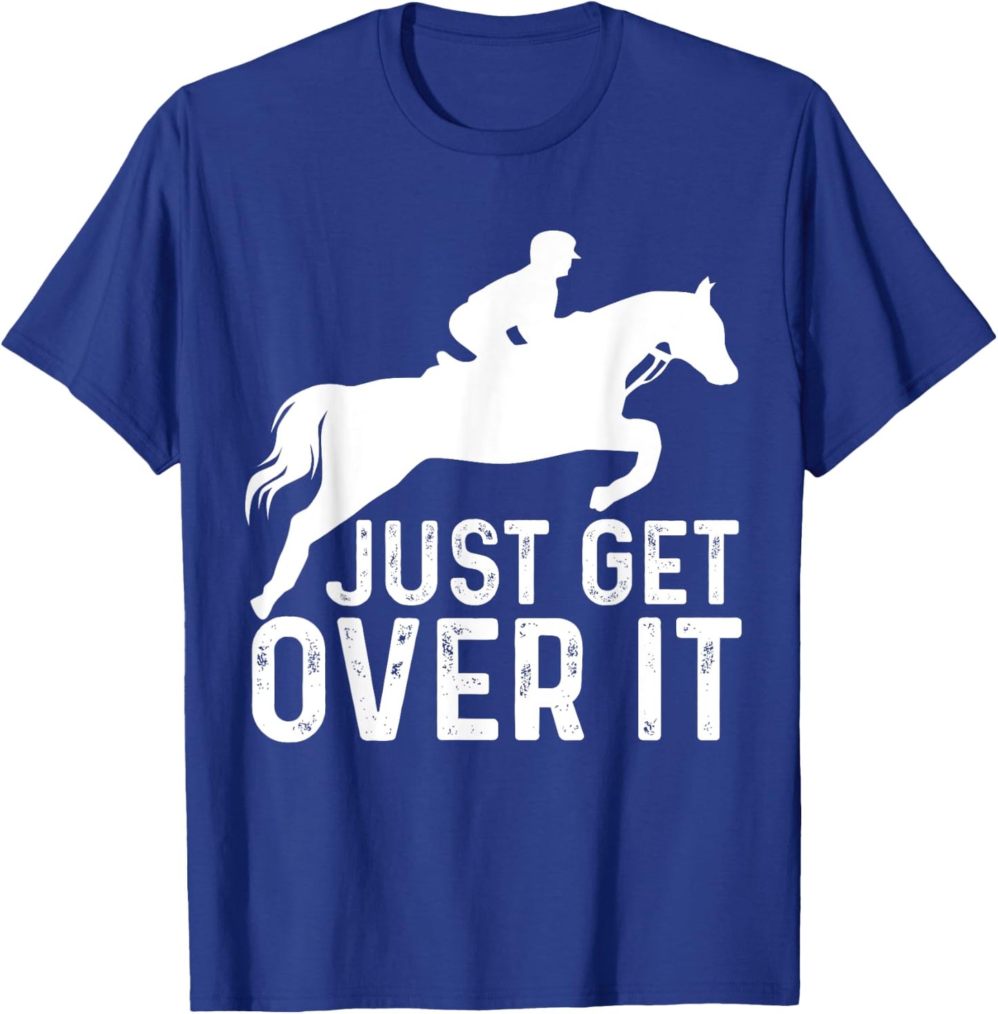 English Horse Riding Hunter Jumper Girl Horseback Riding T-Shirt - T-Shirt | Royal