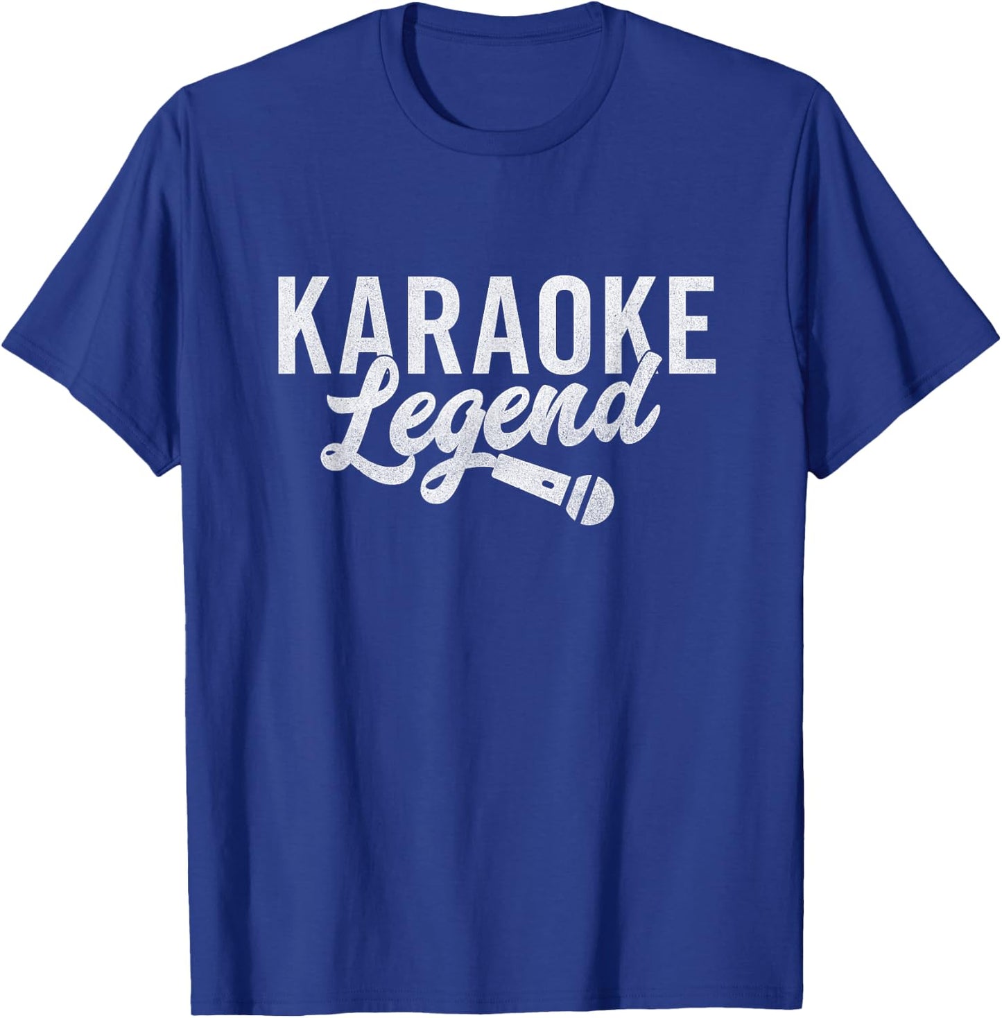 Karaoke Legend | Funny Karaoke Singer Gift T-Shirt - T-Shirt | Royal