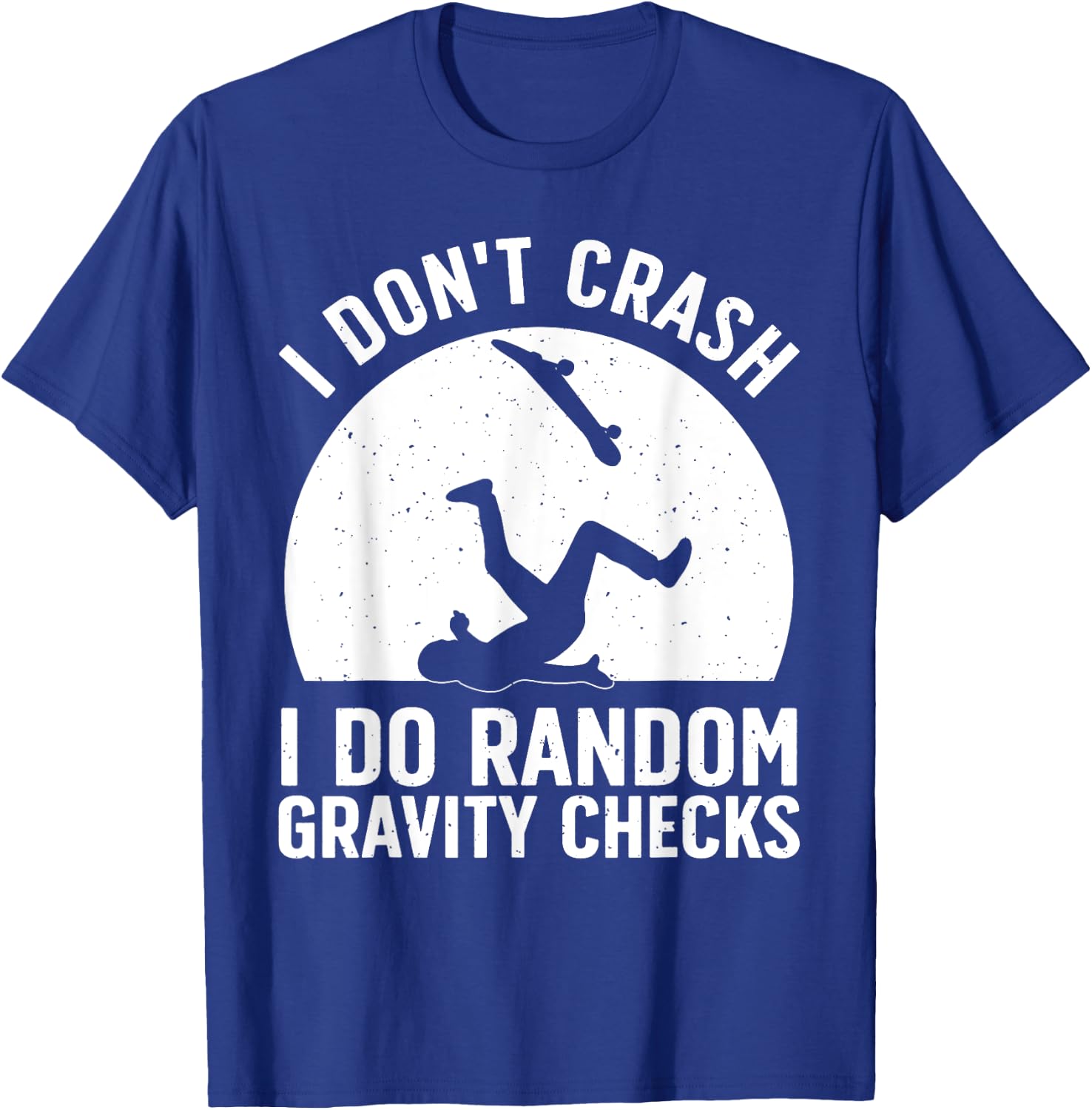 Best Skateboarding Design Women Kids Skateboarder T-Shirt - T-Shirt | Royal