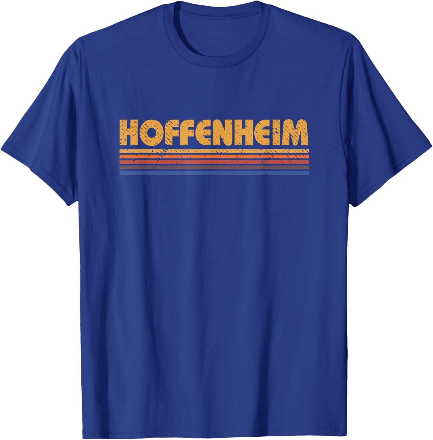 Hoffenheim Germany Vintage 80s Style T-Shirt - T-Shirt | Royal