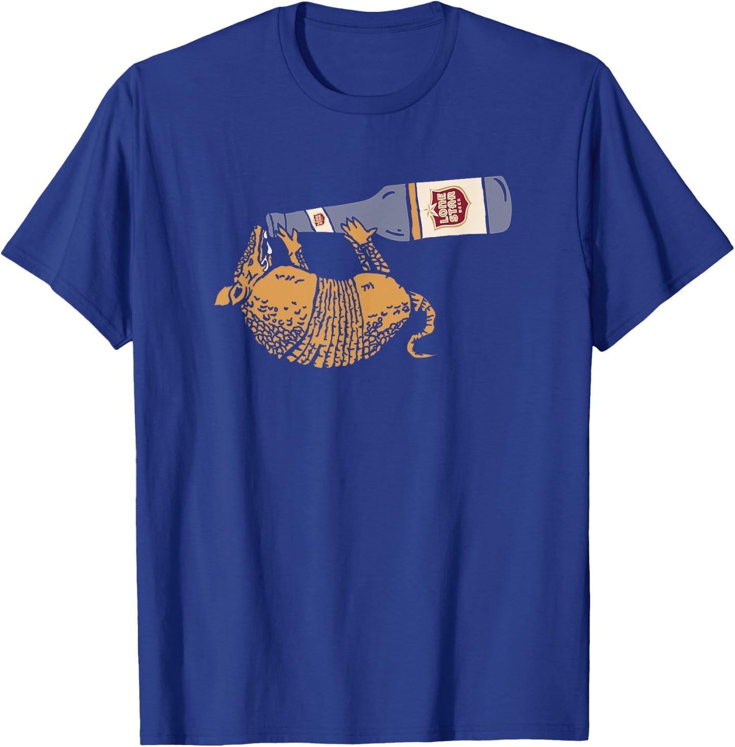 Lone Star Style - Texas Armadillo T-Shirt - T-Shirt | Royal