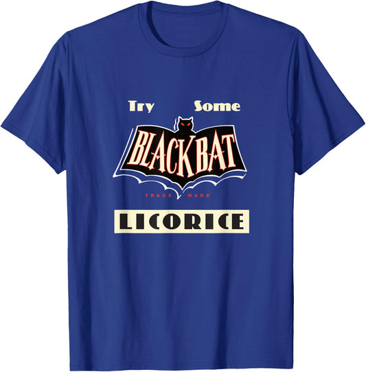 BLACK BAT LICORICE® (Copyright 2020 FITO) T-Shirt - T-Shirt | Royal