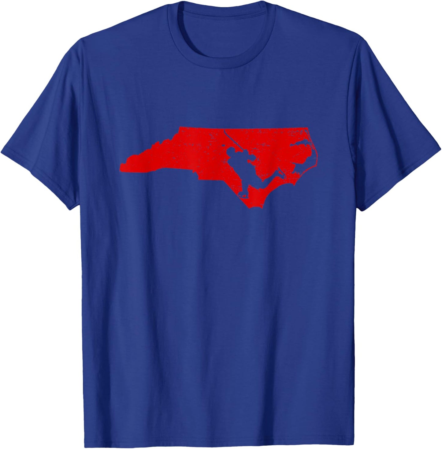 Bunch of Jerks Hockey Eye of the Hurricane T-Shirt - T-Shirt | Royal