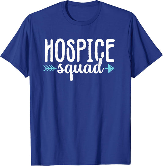 Hospice Squad Nurse Team Registered Nursing Women T-Shirt - T-Shirt | Royal