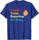 Cookie Tester Reporting for Duty Kids Christmas Baking Gift T-Shirt - T-Shirt | Royal