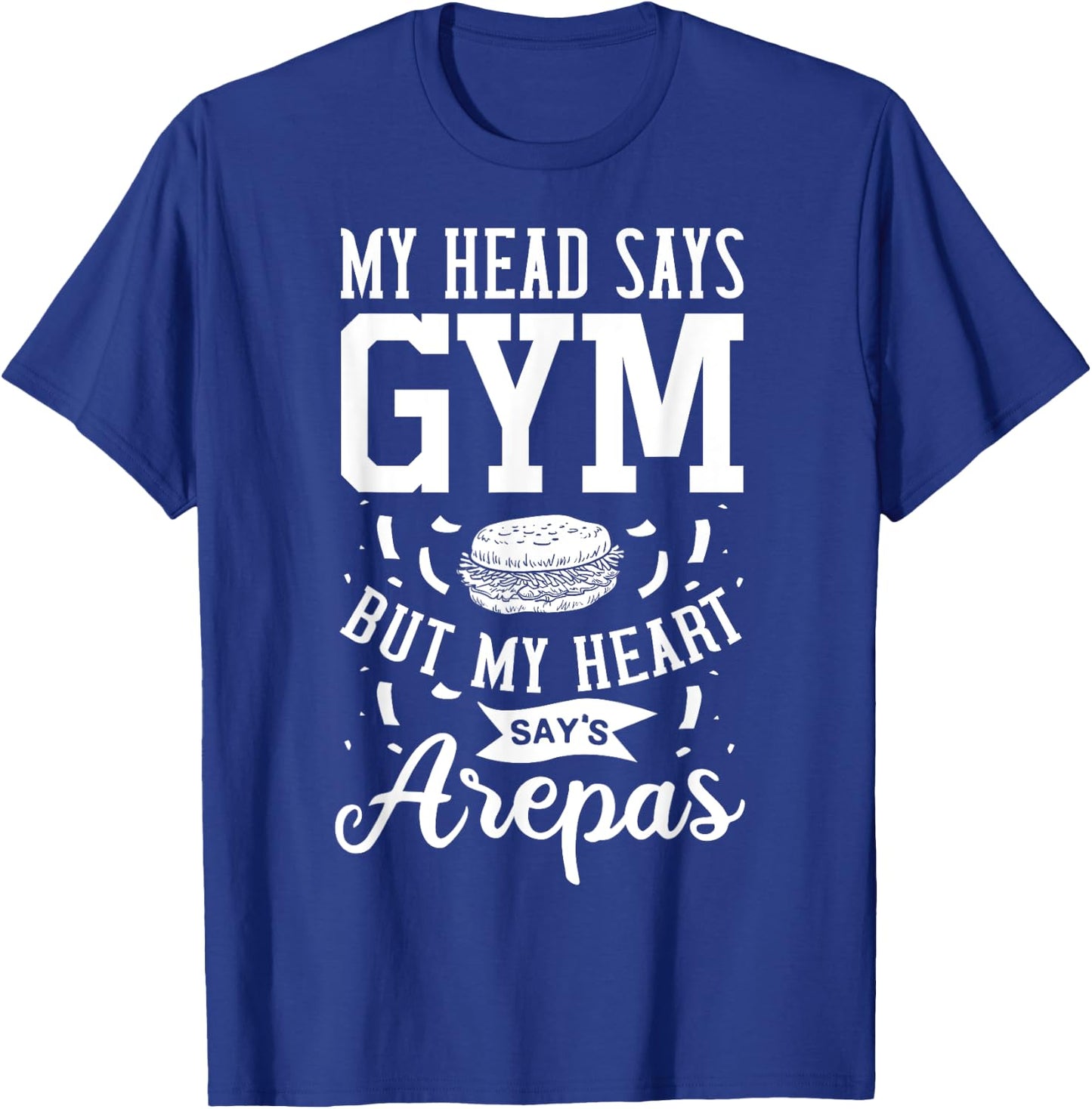 Arepa Venezuela Colombia T-Shirt - T-Shirt | Royal
