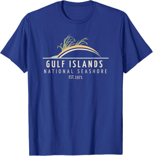 Souvenir Gift Gulf Islands National Seashore T-Shirt - T-Shirt | Royal