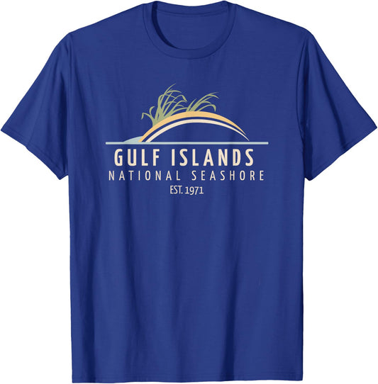 Souvenir Gift Gulf Islands National Seashore T-Shirt - T-Shirt | Royal