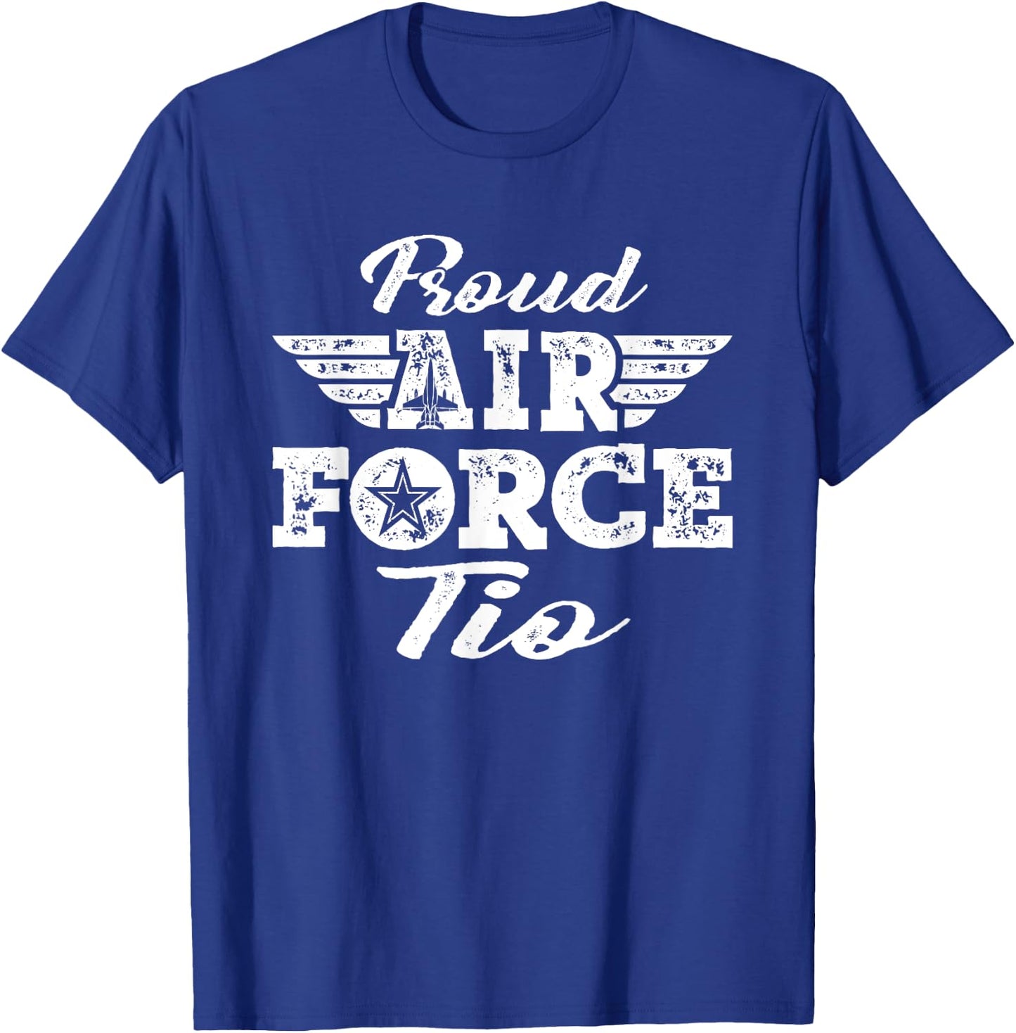Proud US Air Force Tio - Pride Military Family Uncle Gifts T-Shirt - T-Shirt | Royal