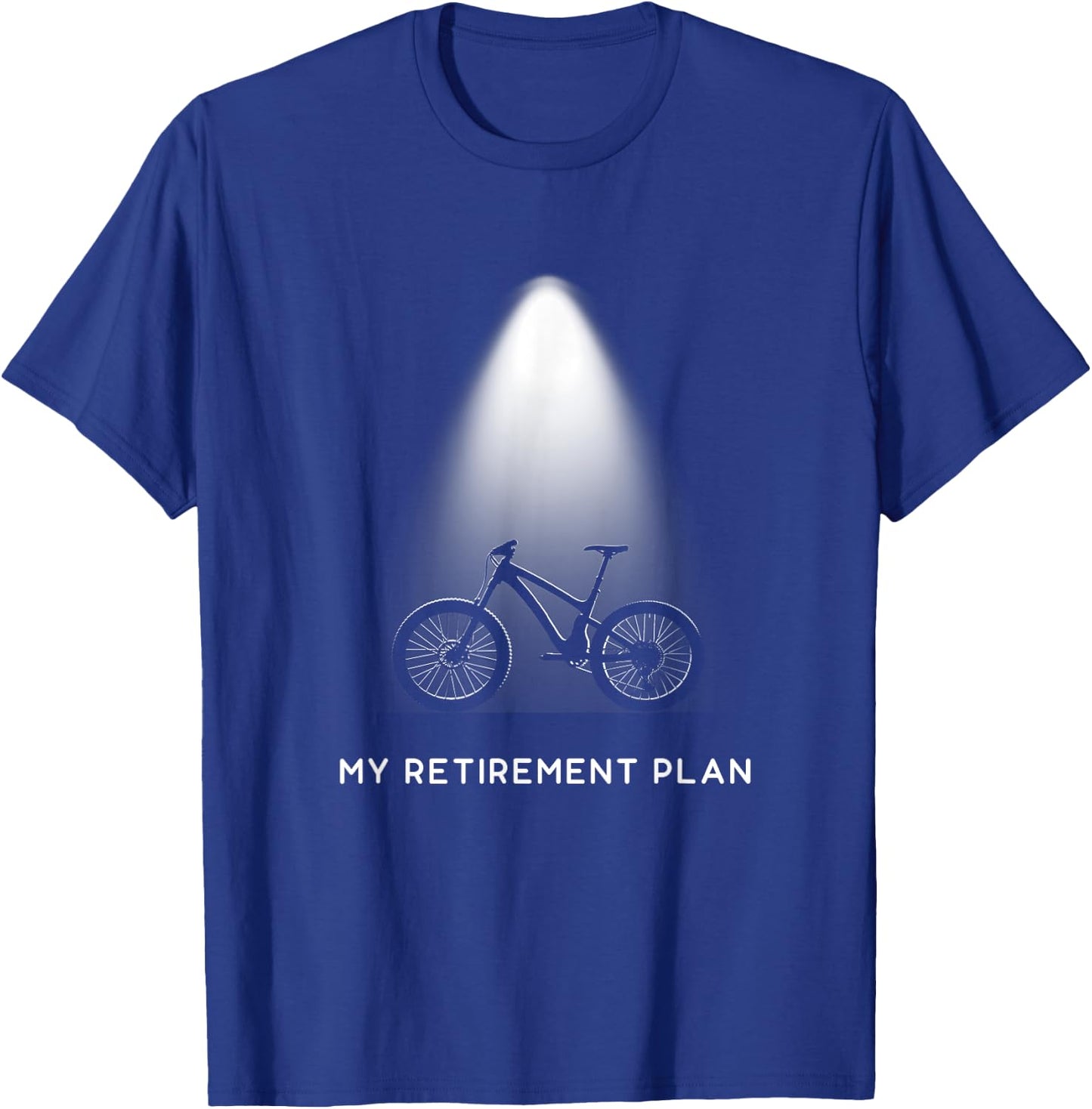 Funny Mountain Bike Apparel - MTB Mountain Bike T-Shirt - T-Shirt | Royal