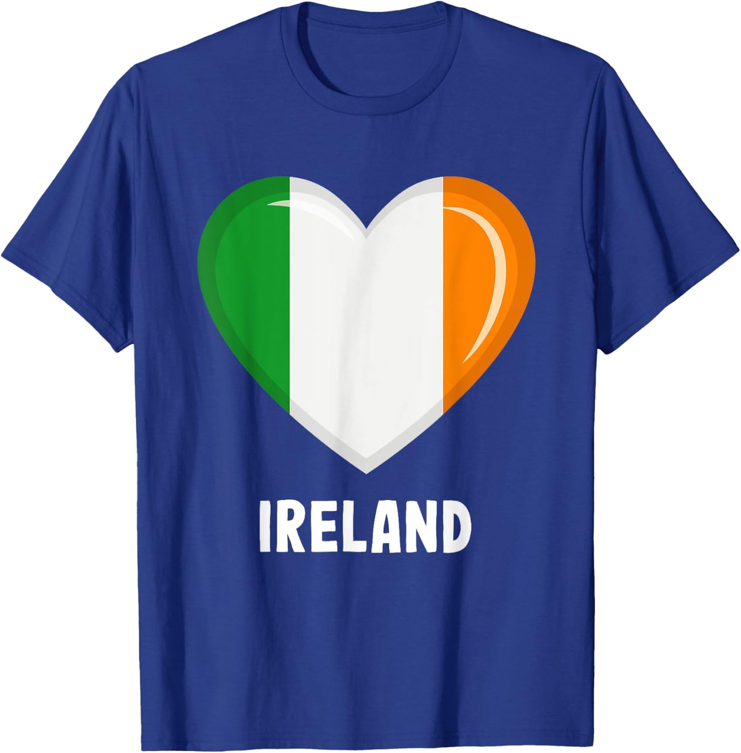 Ireland Flag Jersey | Irish T-Shirt - T-Shirt | Royal