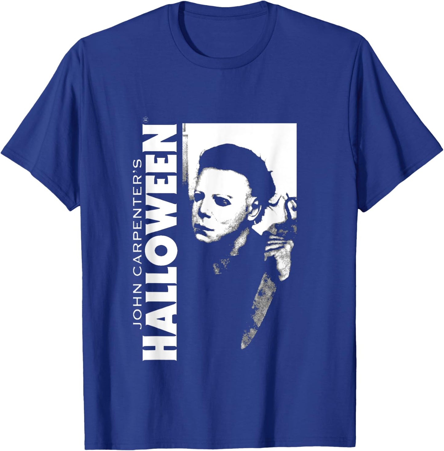 Halloween Michael Myers Hunting For Laurie T-Shirt - T-Shirt | Royal