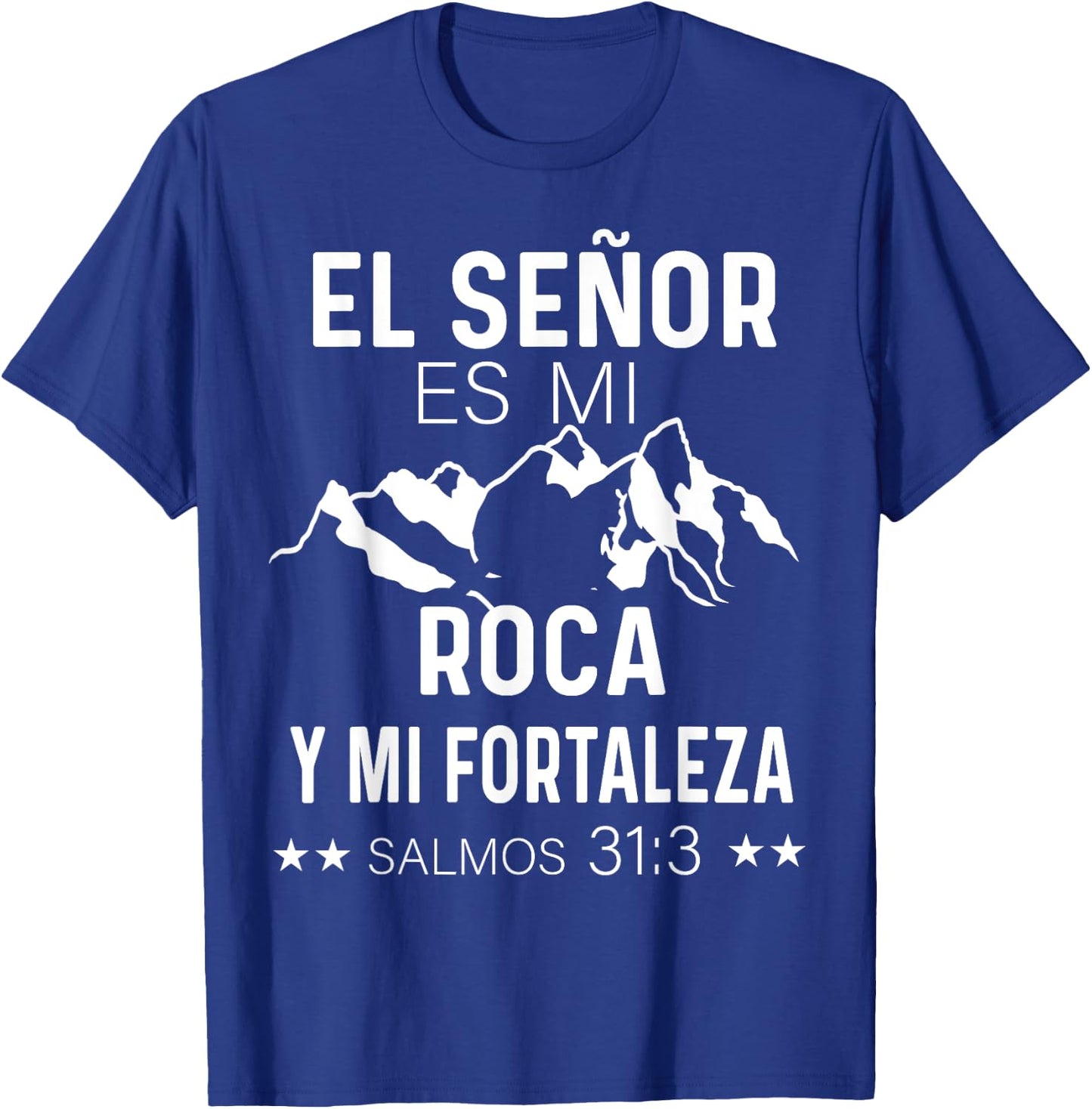 Camiseta cristiana en espanol Versiculo Spanish Christians T-Shirt - T-Shirt | Royal