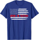 Defund The Politicians - Distressed Look T-Shirt - T-Shirt | Royal