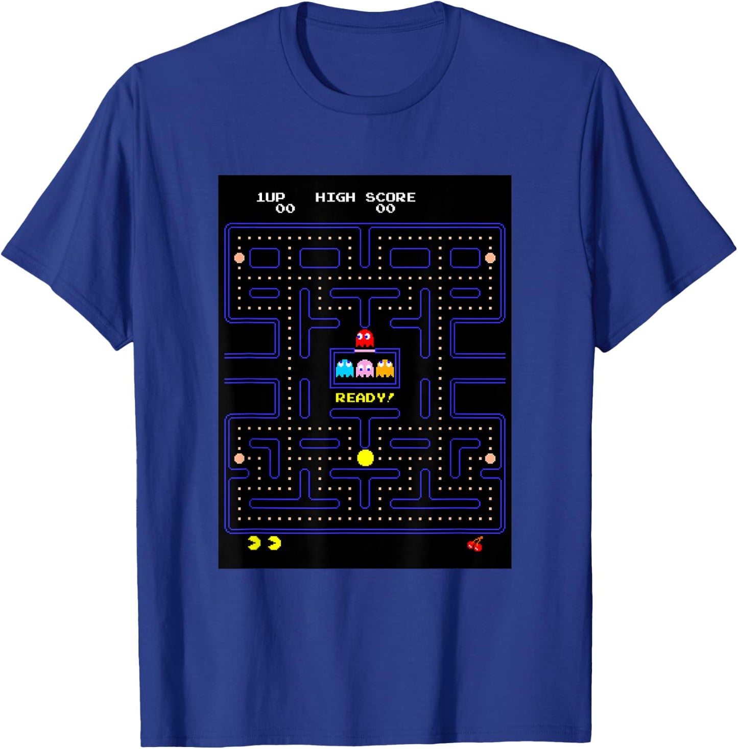 Pac-man T-Shirt - T-Shirt | Royal