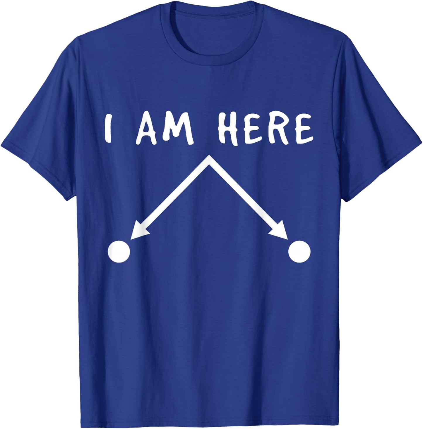 Quantum Physics - Quantum Mechanics Funny Quantum Computer T-Shirt - T-Shirt | Royal