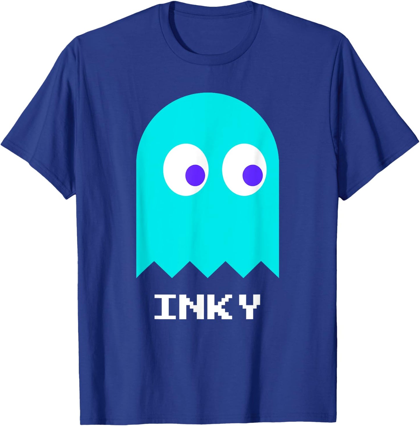 Retro Gamer Nerd INKY Halloween Costume T-Shirt - T-Shirt | Royal