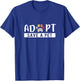 Adopt Save a Pet Cat and Dog Animals Rescue T-Shirt - T-Shirt | Royal