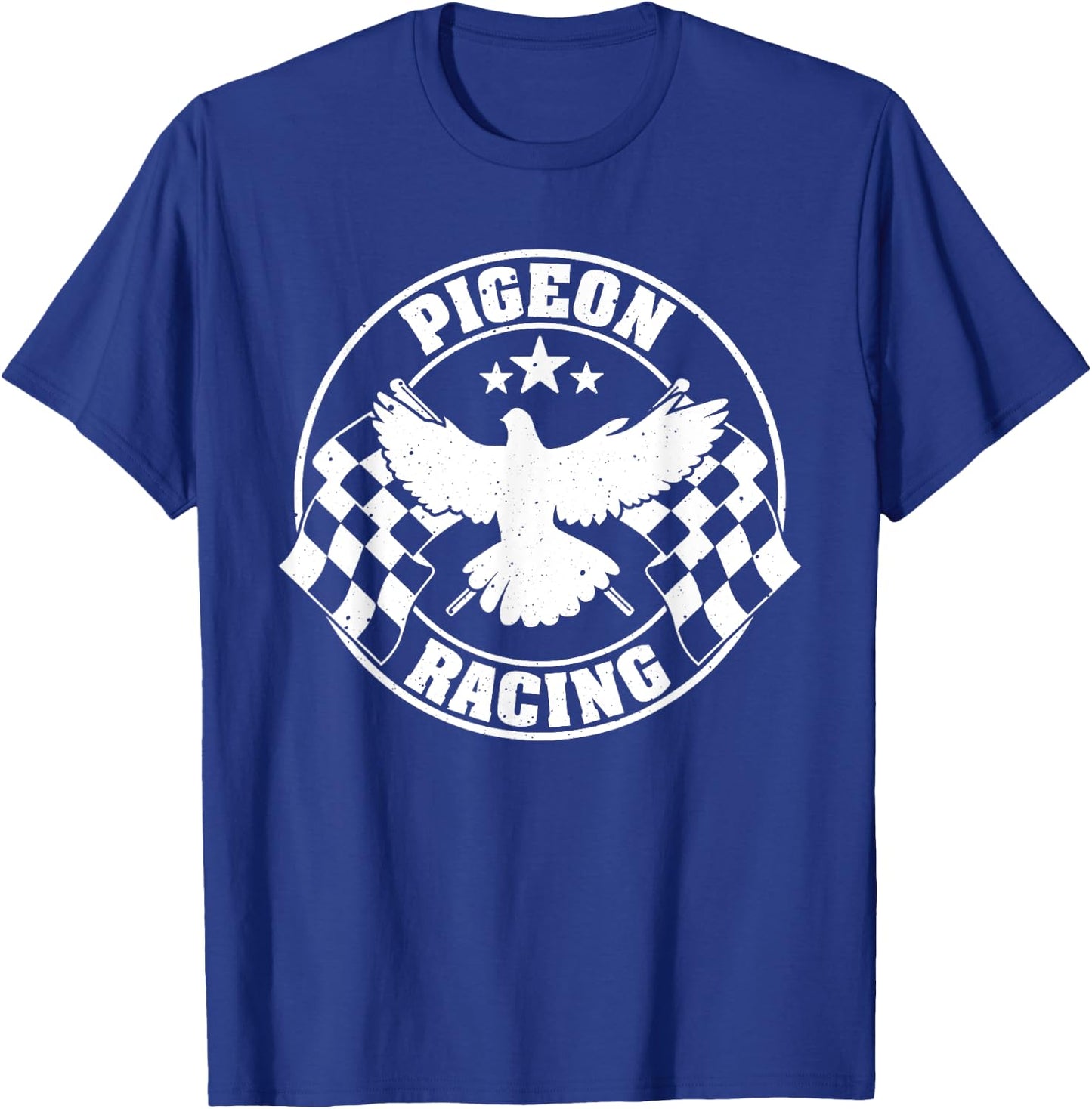 Funny Pigeon Gift Bird Lovers Cool Pigeon Racing Homing T-Shirt - T-Shirt | Royal