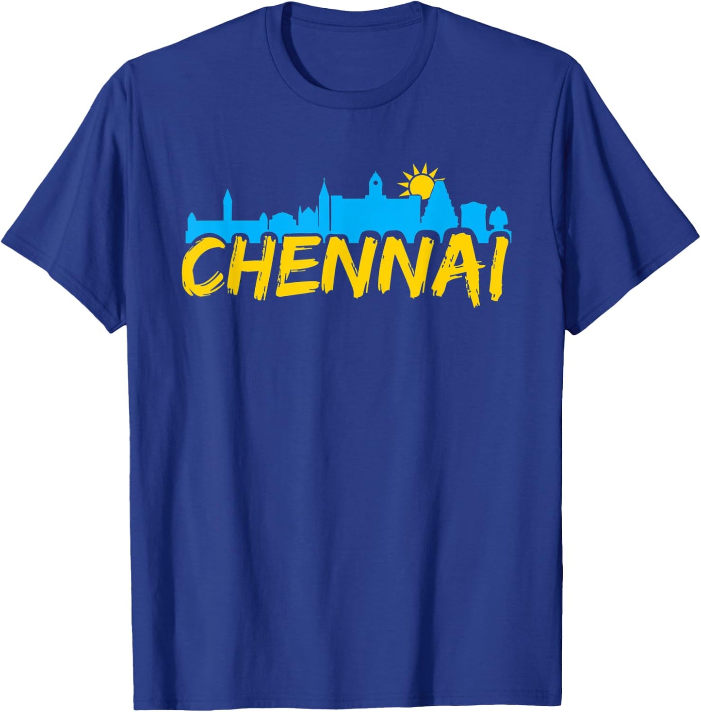 Chennai Madras Sky Tamil Tamilnadu T-Shirt - T-Shirt | Royal