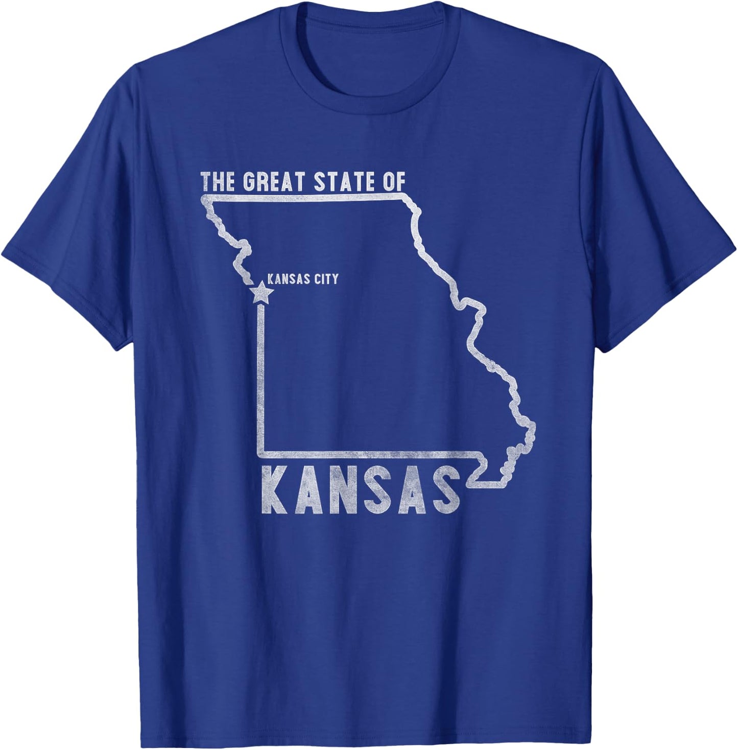 Great State of Kansas T-Shirt - T-Shirt | Royal