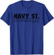 Navy Street MMA Mixed Martial Arts Official Fighting T-Shirt - T-Shirt | Royal