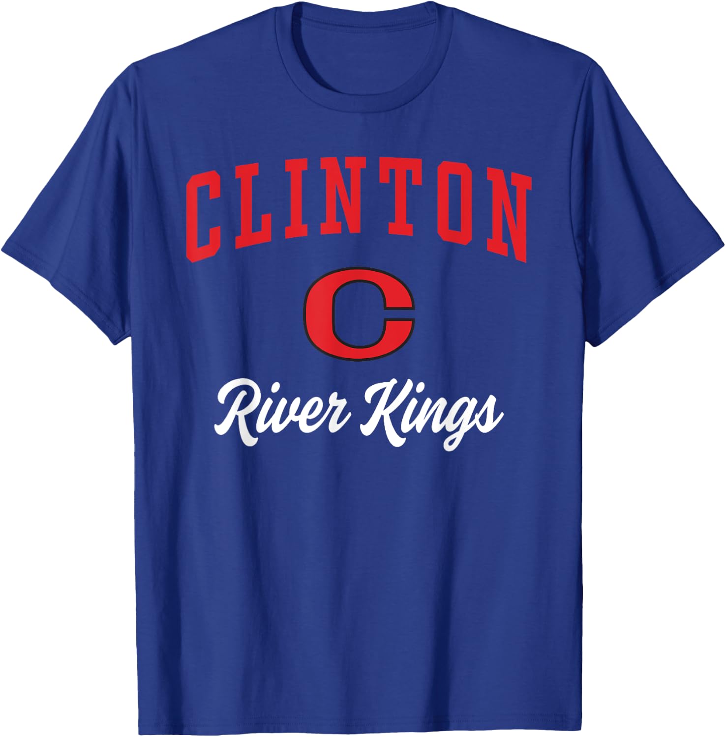 Clinton High School River Kings T-Shirt - T-Shirt | Royal