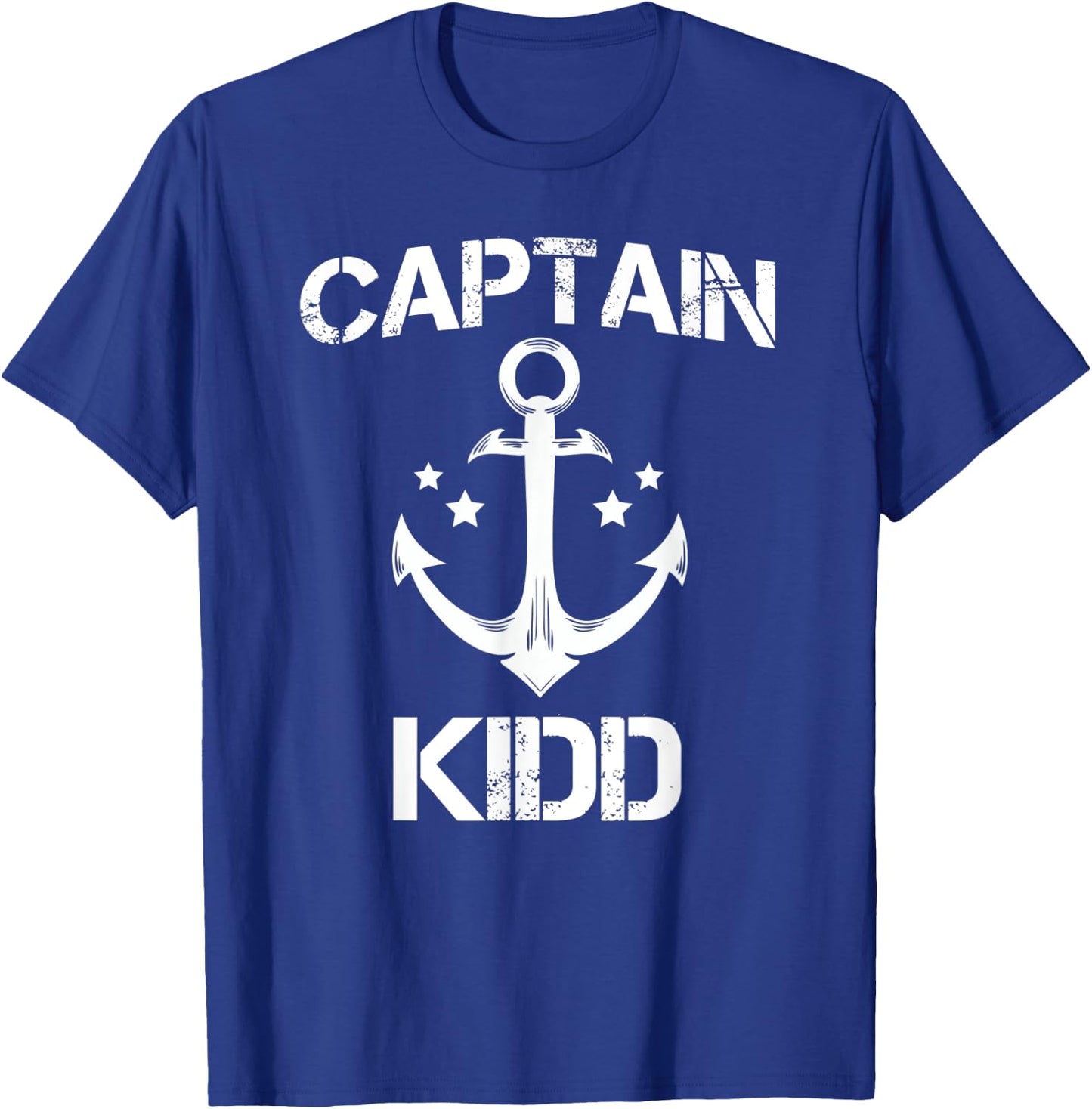 CAPTAIN KIDD Funny Birthday Personalized Surname Clan Gift T-Shirt - T-Shirt | Royal