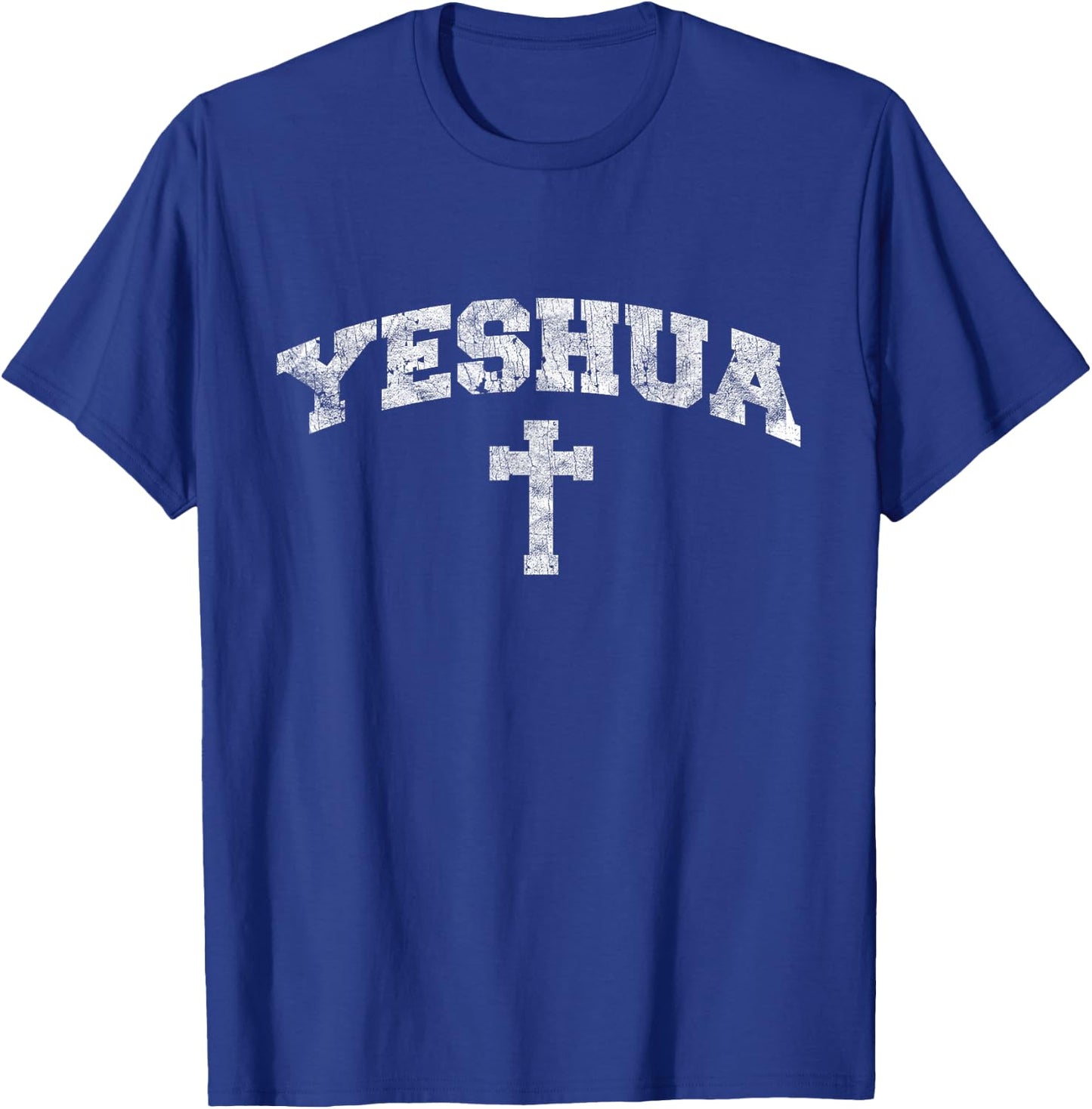 Yeshua hebrew name of Jesus christian messianic T-Shirt - T-Shirt | Royal