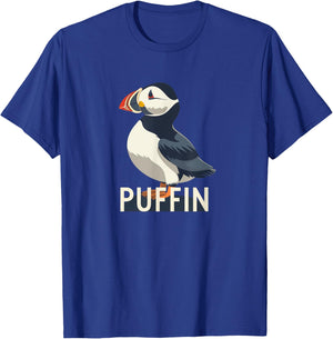 Cute Atlantic Puffin Seabird Costume for Boys and Girls T-Shirt - T-Shirt | Royal