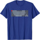 Keycaps Enthusiast Apparel Co Mechanical Keyboard Design For Mech Life Fans T-Shirt - T-Shirt | Royal