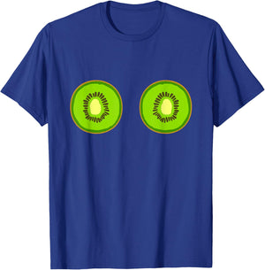 Funny Kiwi Boobs Bra Titties Tits Breast Boobies T-Shirt - T-Shirt | Royal