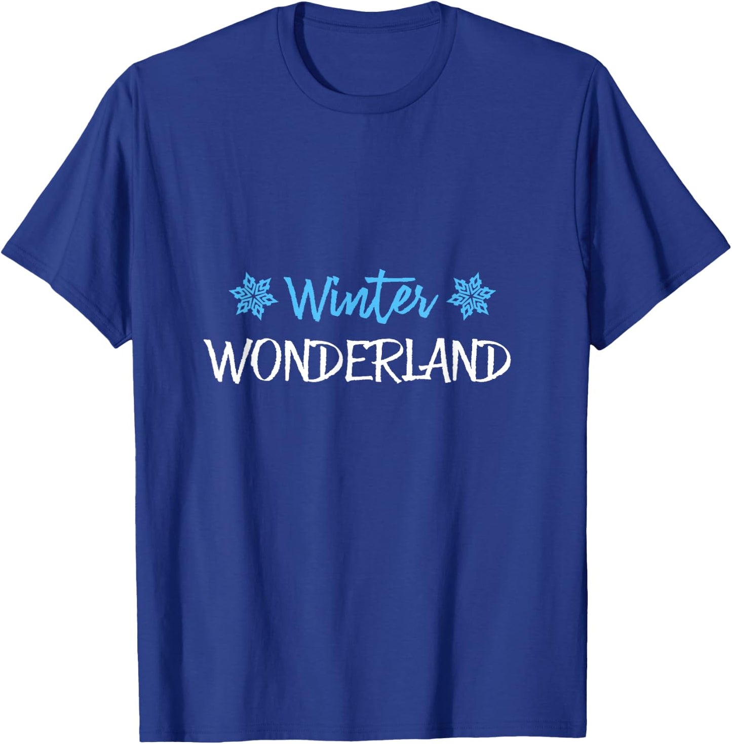 Winter Wonderland Funny Winter T-Shirt - T-Shirt | Royal