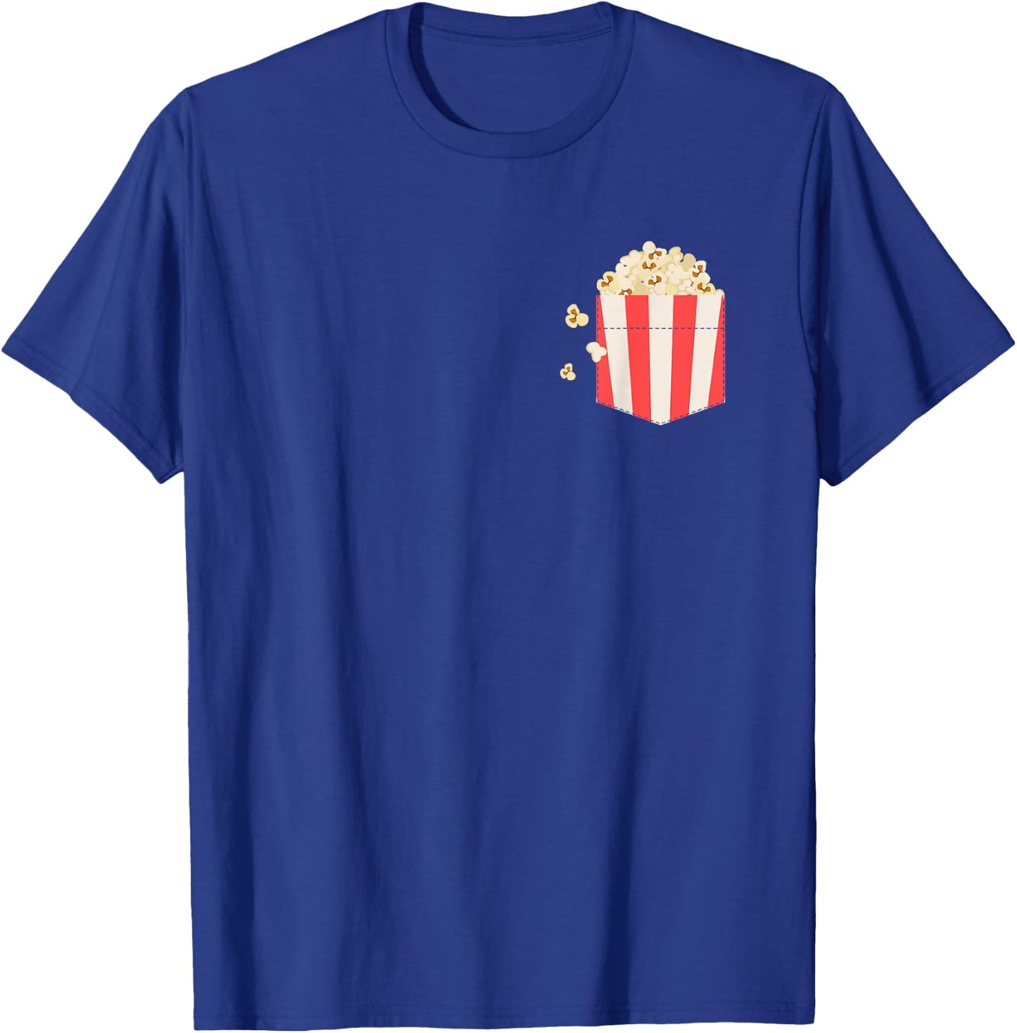 Pocket Popcorn T-Shirt - T-Shirt | Royal