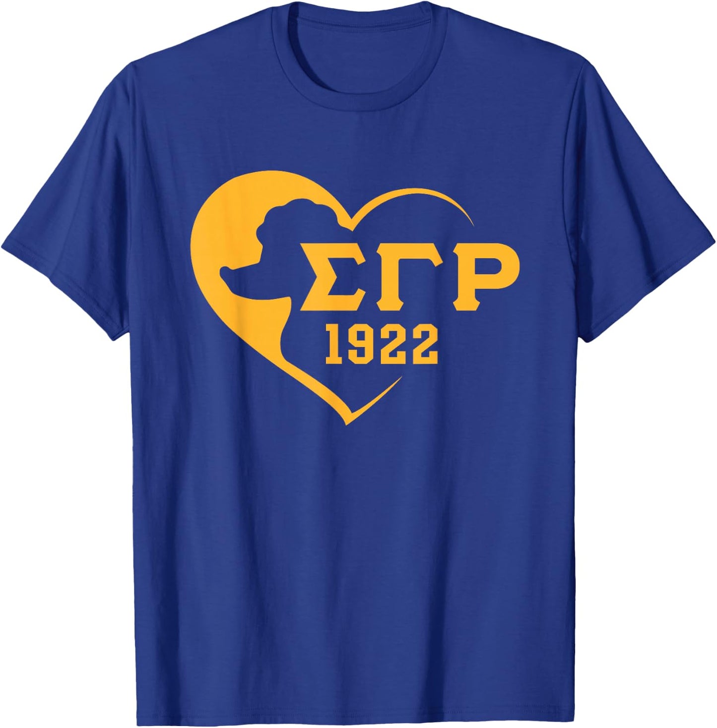 Sigma Gamma Rho Paraphernalia, Sigma Pretty Poodles Sorority T-Shirt - T-Shirt | Royal