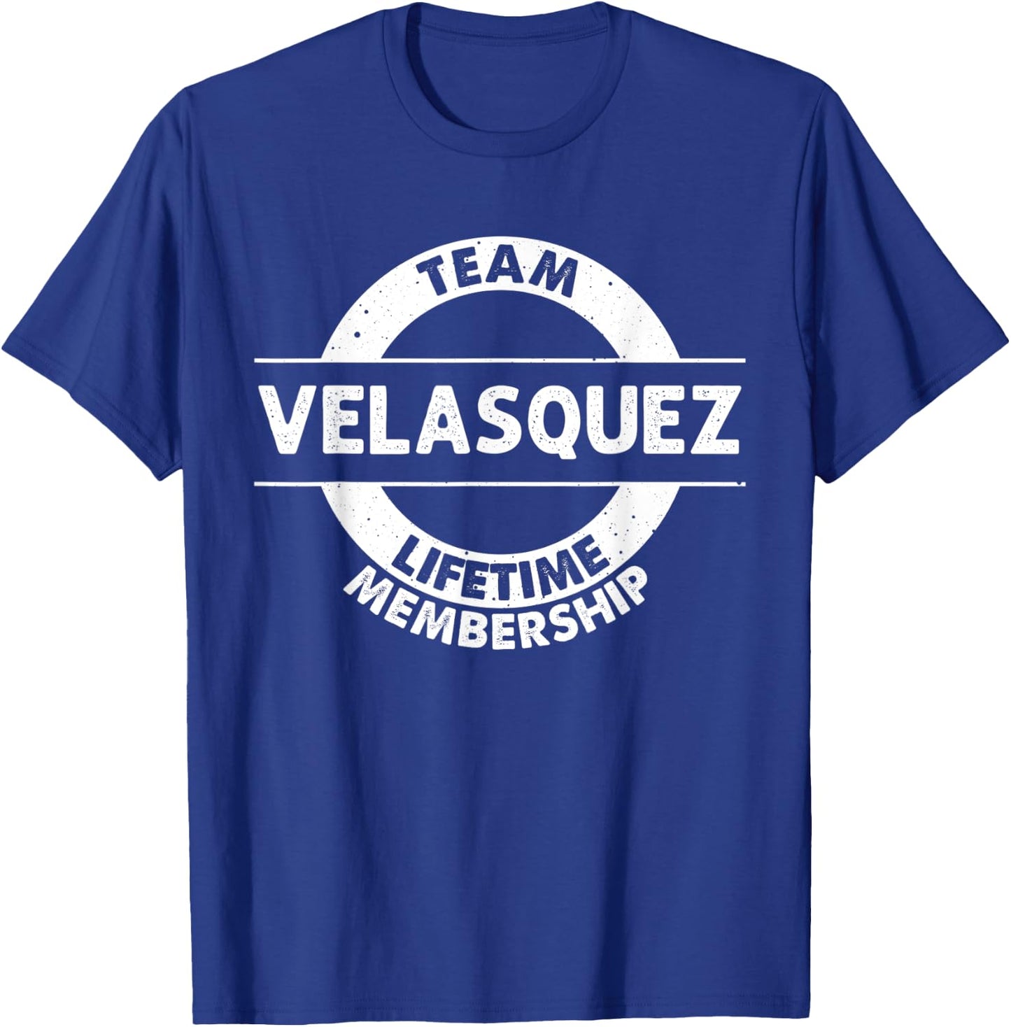 VELASQUEZ Gift Funny Surname Family Tree Birthday Reunion T-Shirt - T-Shirt | Royal