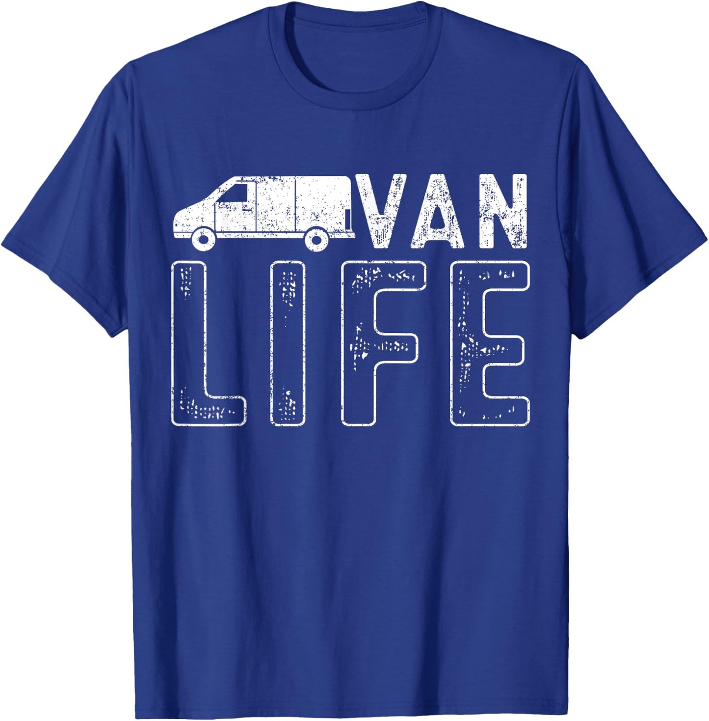 Vanning Vanlife Van Life T-Shirt - T-Shirt | Royal