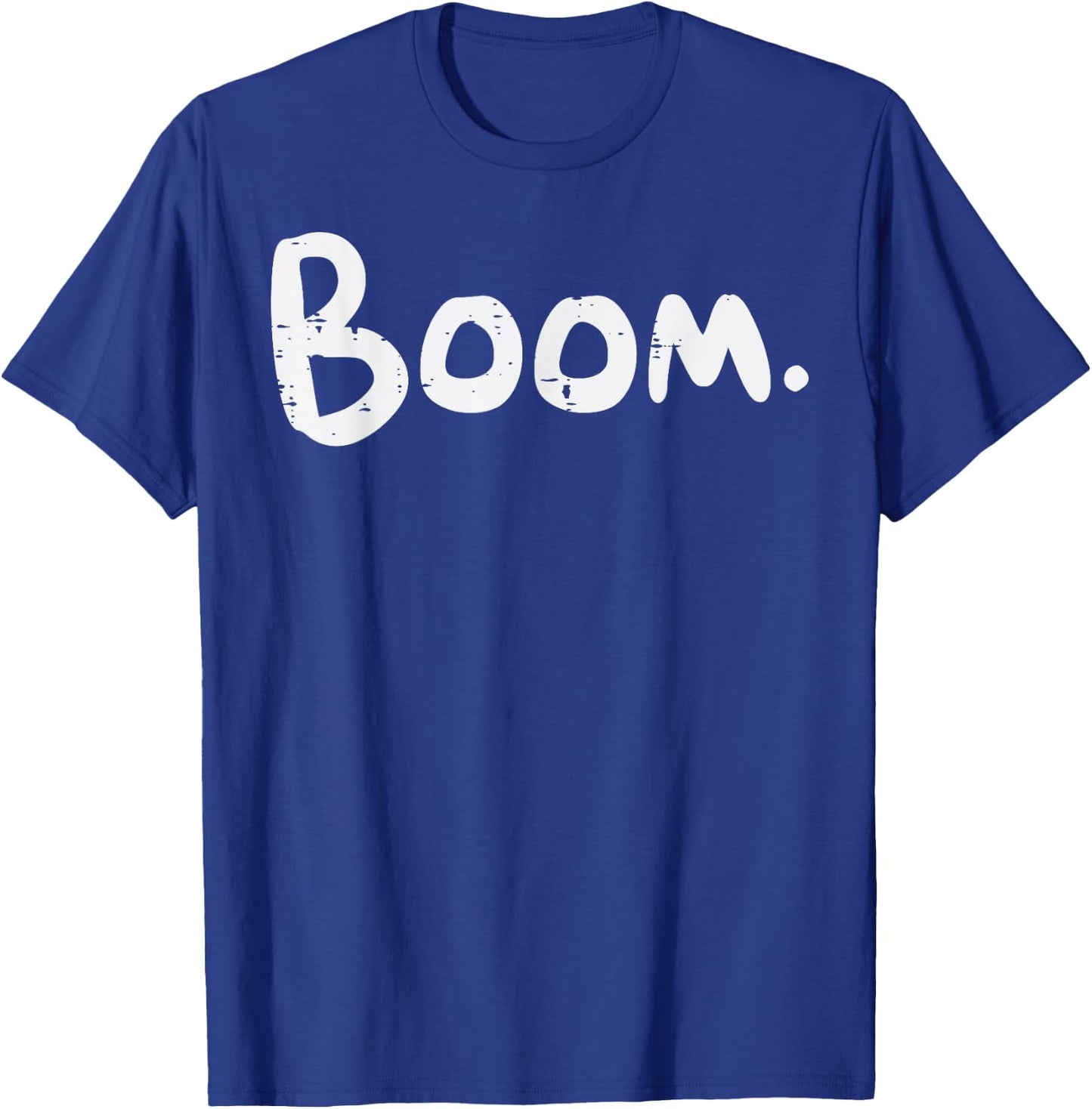 Gym Boom Workout Exercise Fitness Motivational Men Women T-Shirt - T-Shirt | Royal