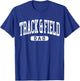 Track Dad Saying / Running Hurdles Meet Parent Support Team T-Shirt - T-Shirt | Royal