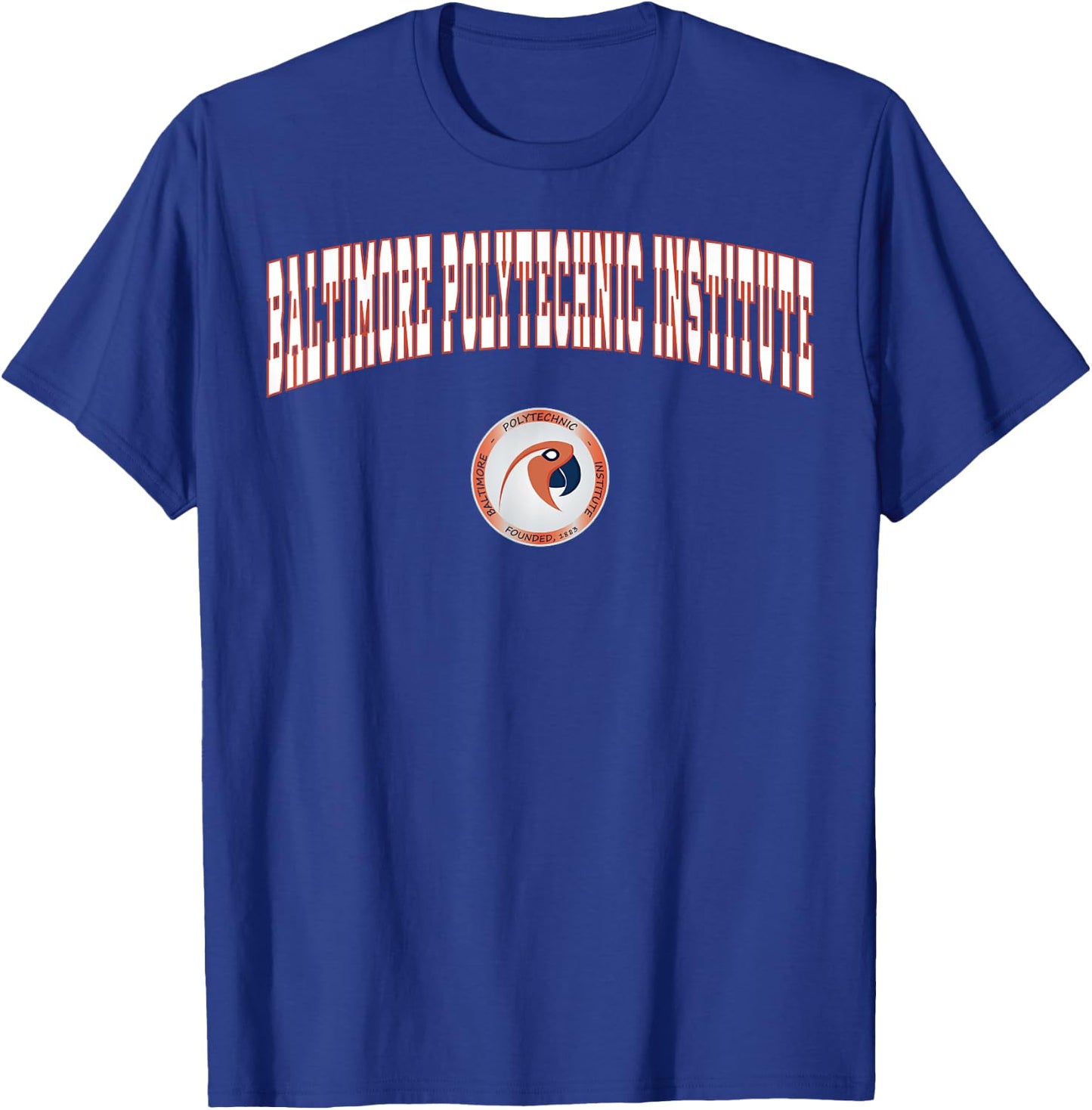Baltimore Polytechnic Institute Engineers T-Shirt - T-Shirt | Royal