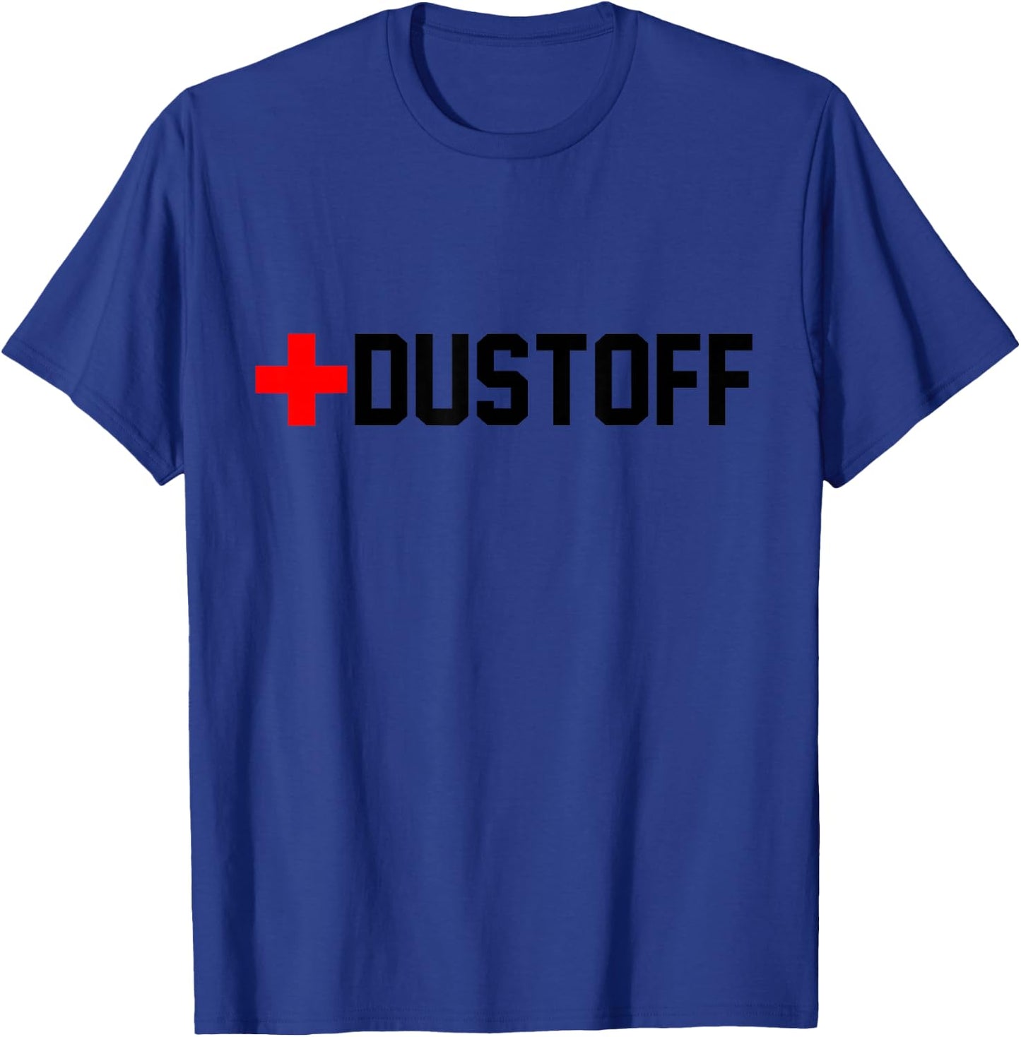 DUSTOFF MEDEVAC CROSS - Black T-Shirt - T-Shirt | Royal