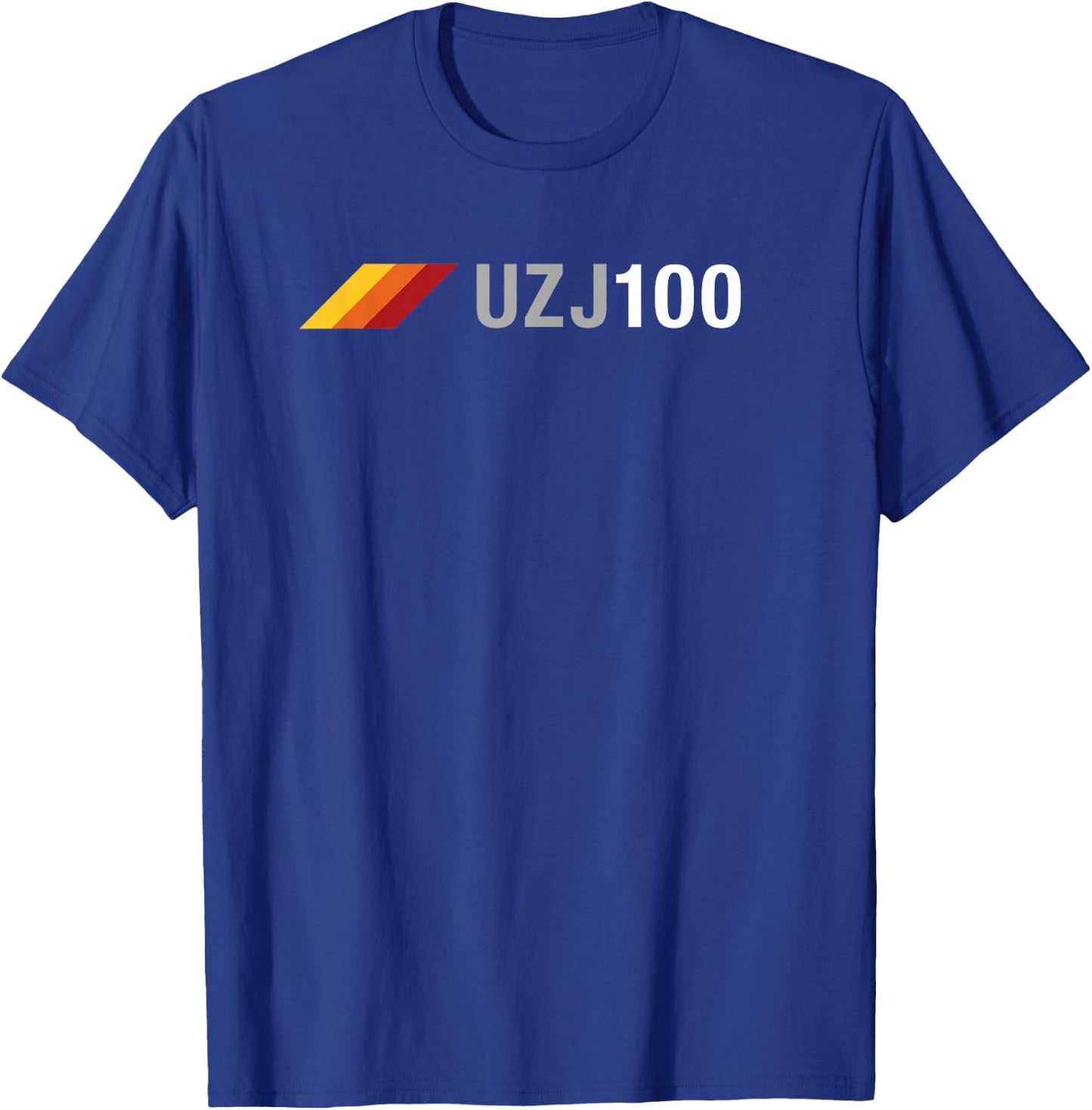 UZJ100 Overland SUV 3 Stripes Vintage Racing 100 Series T-Shirt - T-Shirt | Royal