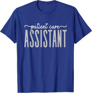 Patient Care Assistant PCA Appreciation Week Healthcare T-Shirt - T-Shirt | Royal