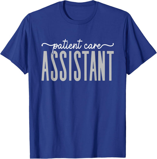 Patient Care Assistant PCA Appreciation Week Healthcare T-Shirt - T-Shirt | Royal
