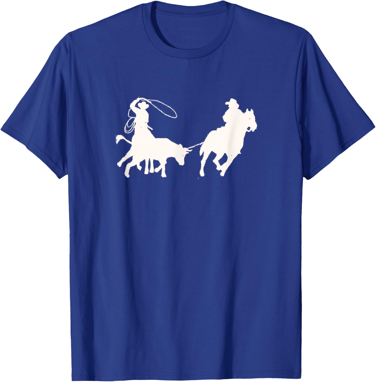 Team Roping T-Shirt - T-Shirt | Royal