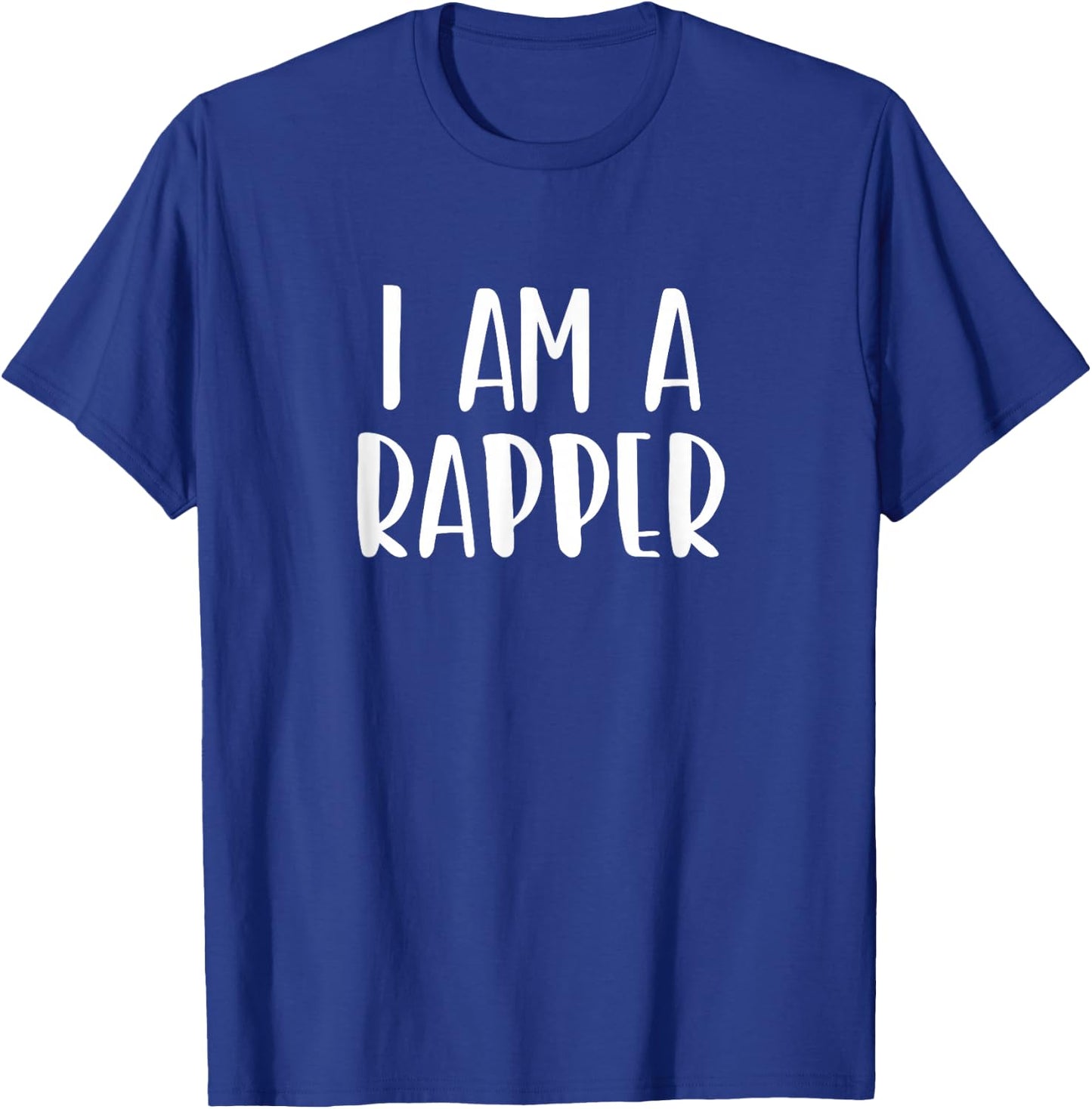 I Am A Rapper Halloween I'm Simple Costume Lazy T-Shirt - T-Shirt | Royal