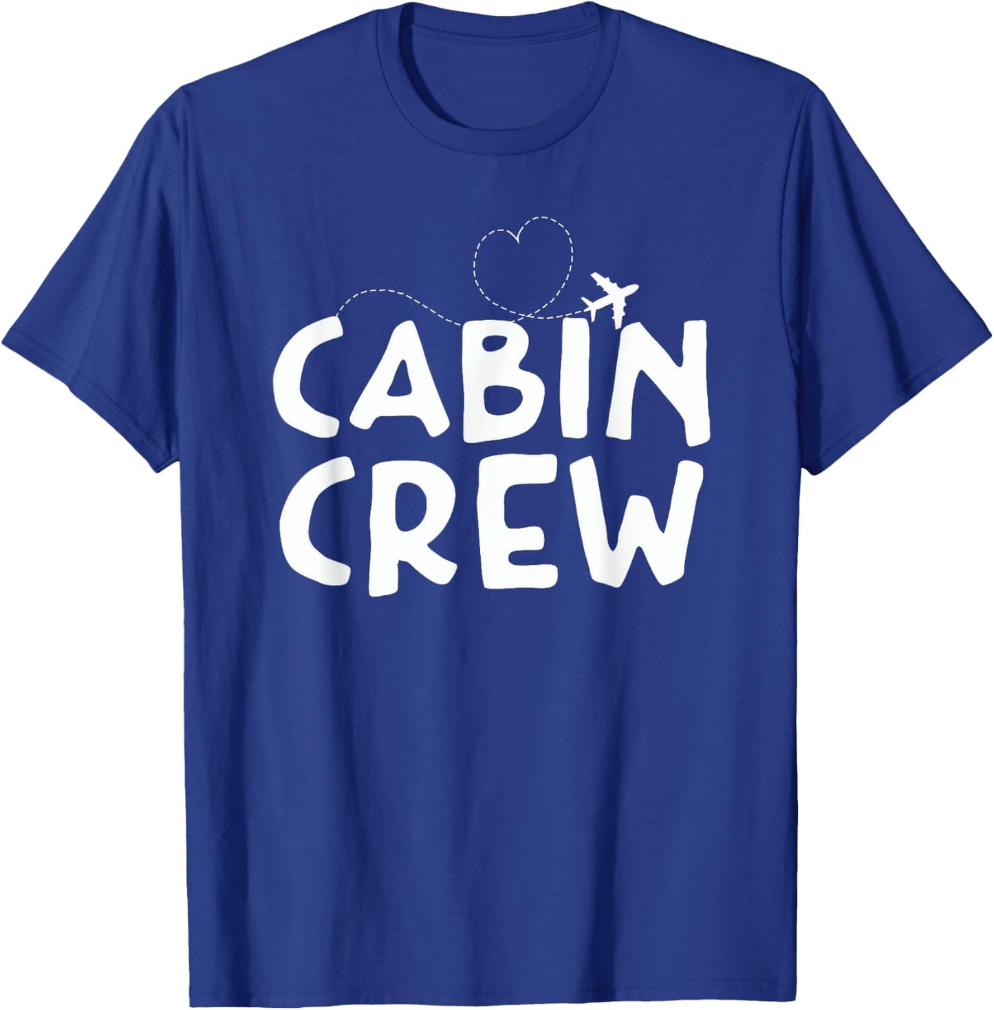 Cabin Crew Flight Attendant Airplane Lovers T-Shirt - T-Shirt | Royal