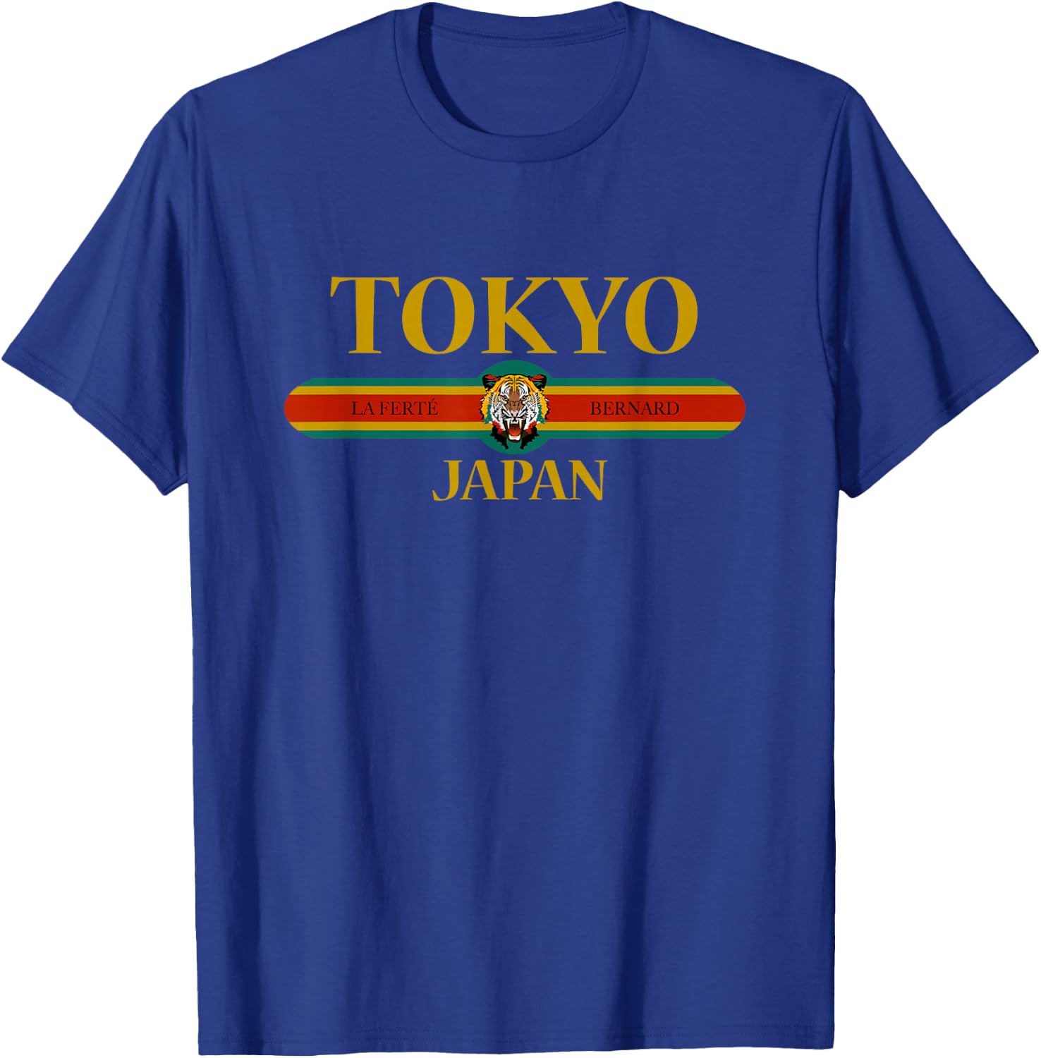 TOKYO Japan - Fashion Tiger Head - Classic T-Shirt - T-Shirt | Royal