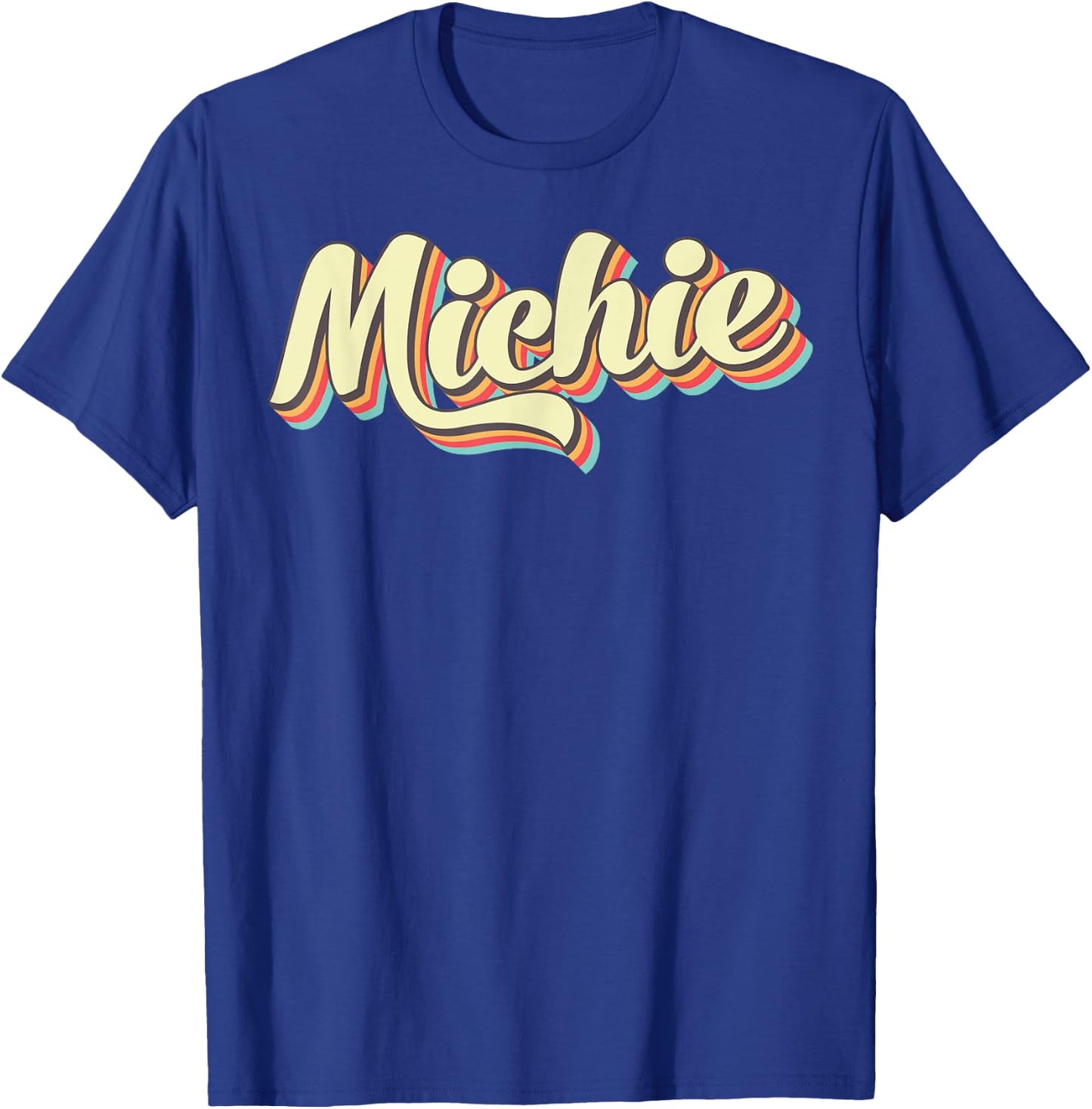 Michie Tennessee Retro Art Vintage T-Shirt - T-Shirt | Royal