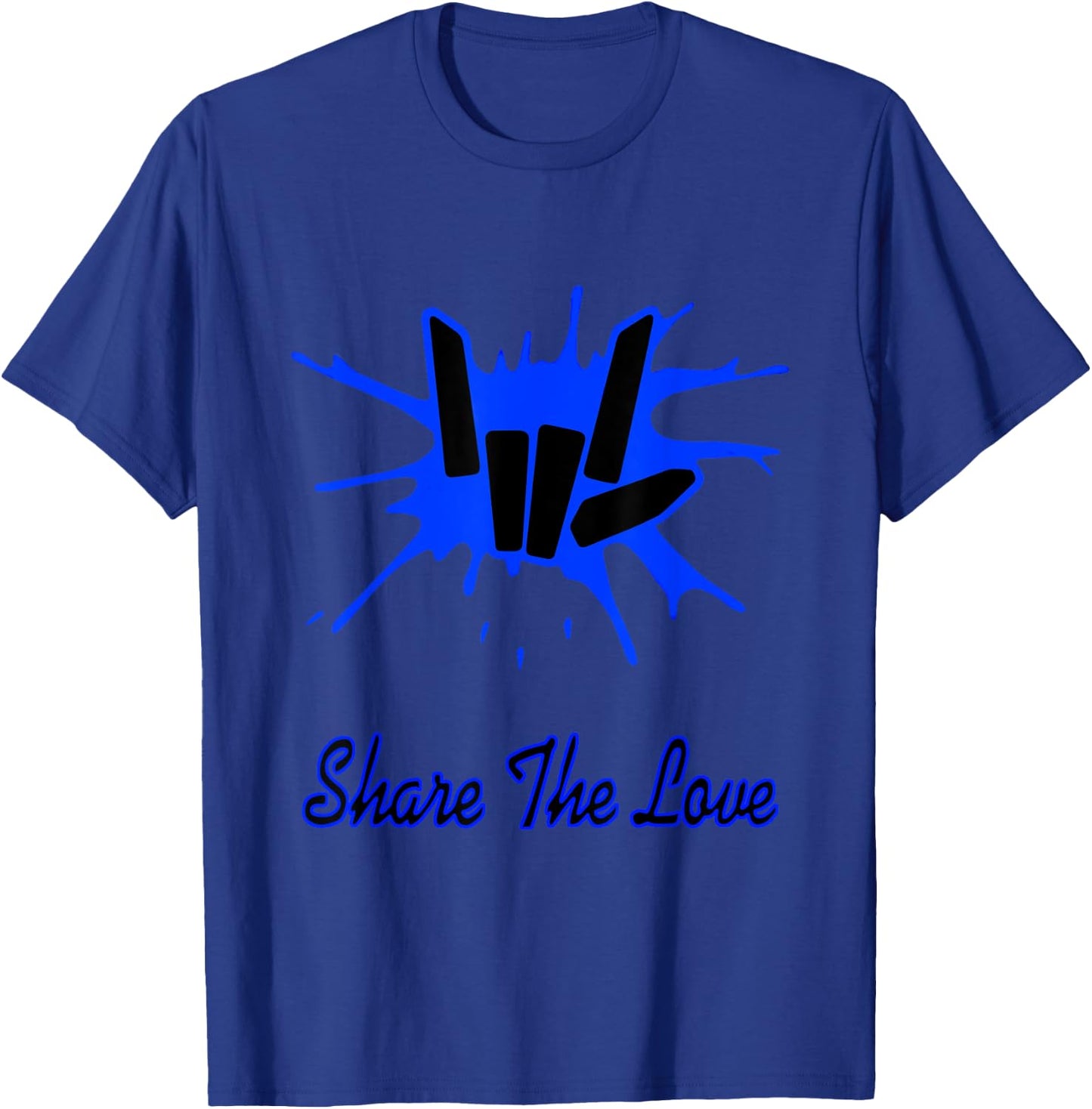 Share Love for Kids and Youth T-Shirt - T-Shirt | Royal